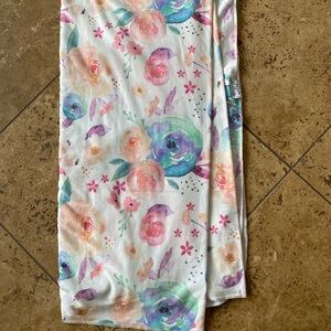 Copper Pearl Swaddle Blanket - Floral Bloom